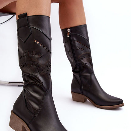  Open-work Boots model 192114 Step in style 