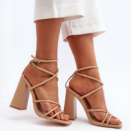  Heel sandals model 193935 Step in style 