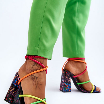  Heel sandals model 193942 Step in style 