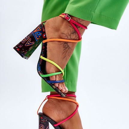  Heel sandals model 193942 Step in style 