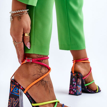  Heel sandals model 193942 Step in style 