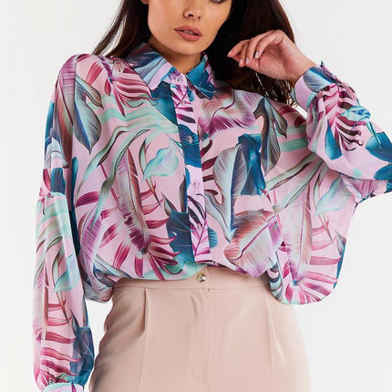  Long sleeve shirt model 196617 awama 