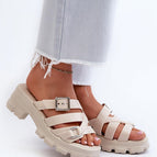 beige / EU 35/36 | US 5