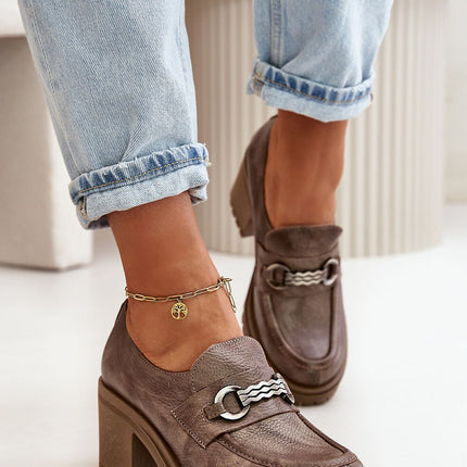 Heeled low shoes model 199311 Step in style 