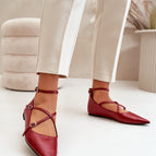 red / EU 36 | US 5.5