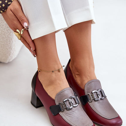  Block heel pumps model 201038 Step in style 
