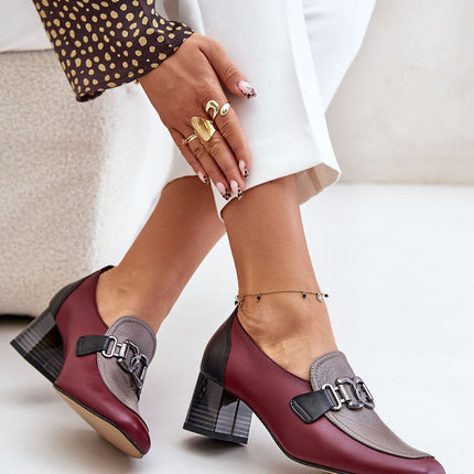  Block heel pumps model 201038 Step in style 