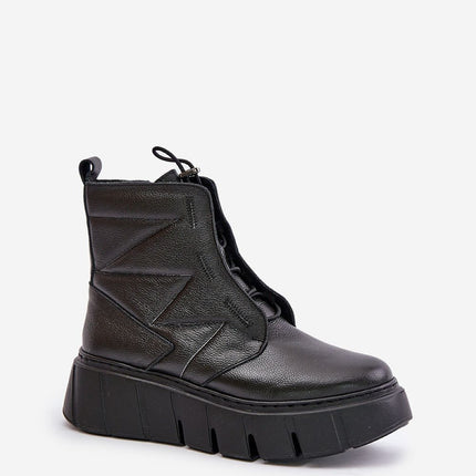  Platform boots model 202821 Step in style 