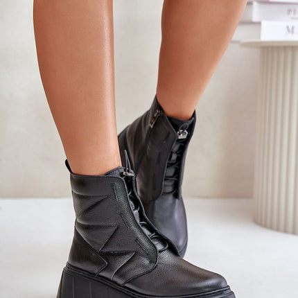  Platform boots model 202821 Step in style 