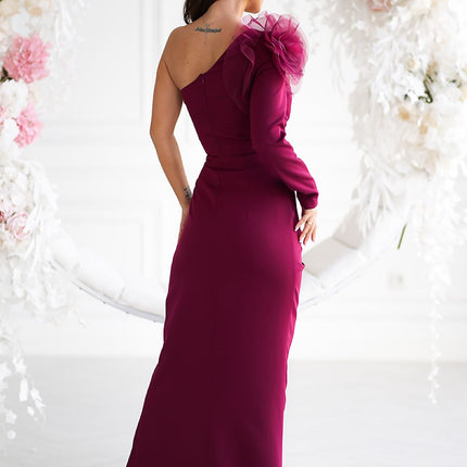  Long dress model 203646 Bicotone 