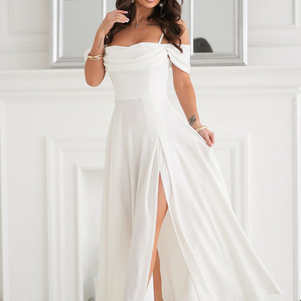  Long dress model 208193 Bicotone 