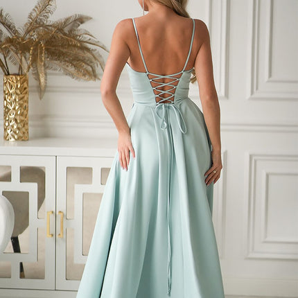  Long dress model 224297 Bicotone 