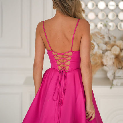  Short dress model 224301 Bicotone 