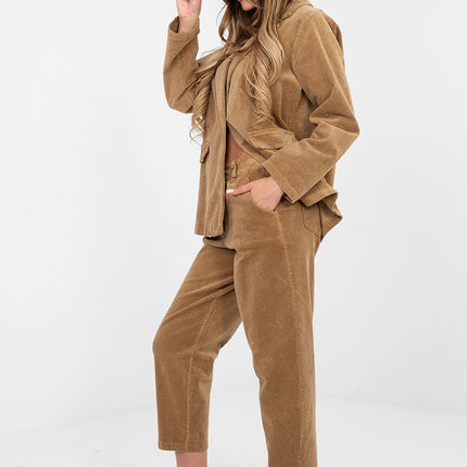  corduroy trousers model 224996 Rue Paris 