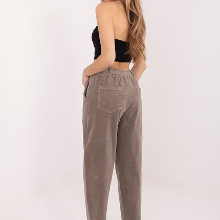 corduroy trousers model 225000 Rue Paris 