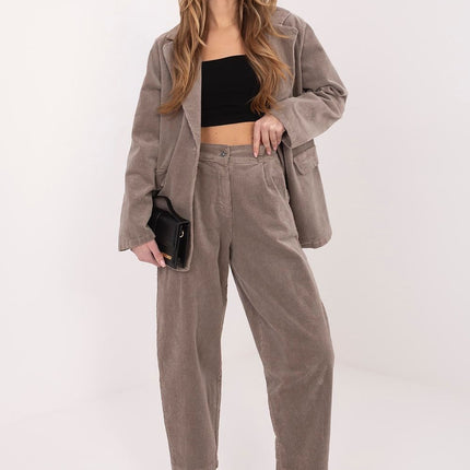  corduroy trousers model 225000 Rue Paris 