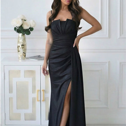  Long dress model 225364 Bicotone 