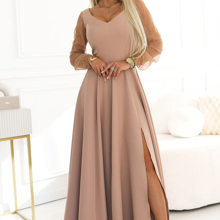  Long dress model 227090 Numoco 