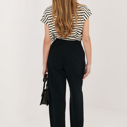  corduroy trousers model 228358 Rue Paris 