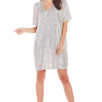 Evening dress model 139579 awama 