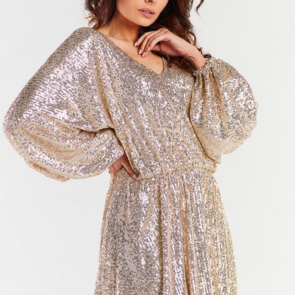  Evening dress model 174305 awama 