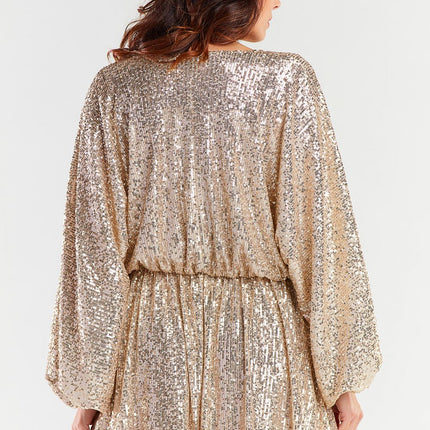  Evening dress model 174305 awama 