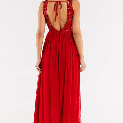  Long dress model 174391 awama 