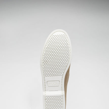 Deck Shoes, Taupe Suede
