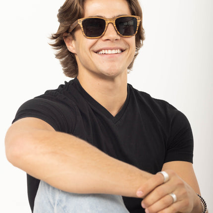 Delray SE - Wood & Carbon Fiber Sunglasses