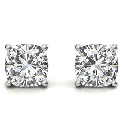 1.50 CTW Lab-Grown Diamond Stud Earrings – G/vs Clarity, 14k Gold Over Sterling Silver, White or Yellow Gold