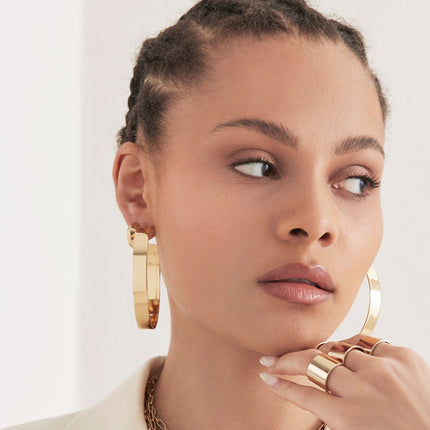2.5" Skylar Hoops by Eklexic
