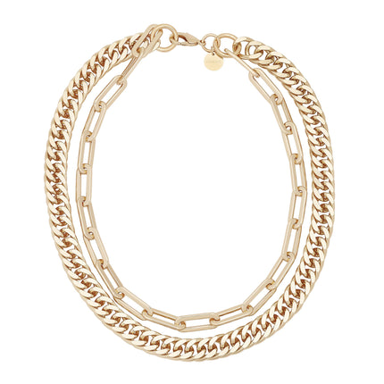 Double Layer Wren Necklace by Eklexic