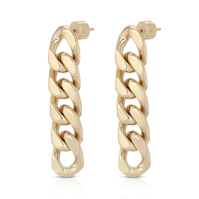 Taraji 5 Link Drop Earrings by Eklexic