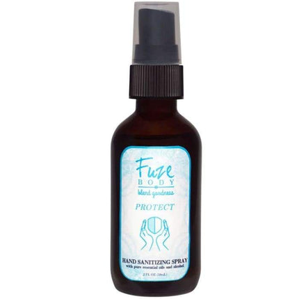 Hand Sanitizer With Alcohol and Essential Oils - Protect