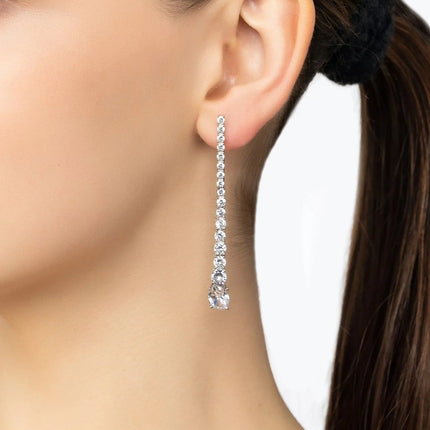 Hollywood Drop Earrings Silver