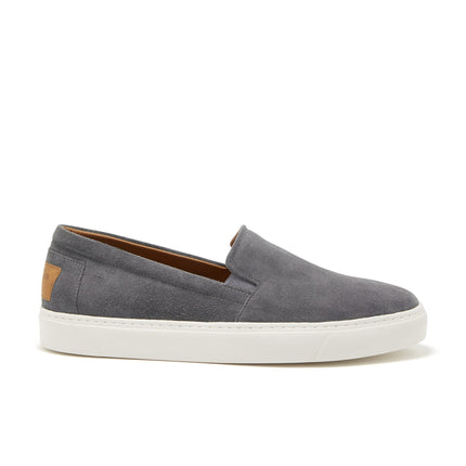 Slip-On Sneakers, Slate Grey Suede