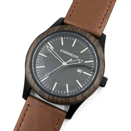 Inverness -  Walnut & Brown Leather