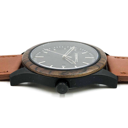 Inverness -  Walnut & Brown Leather