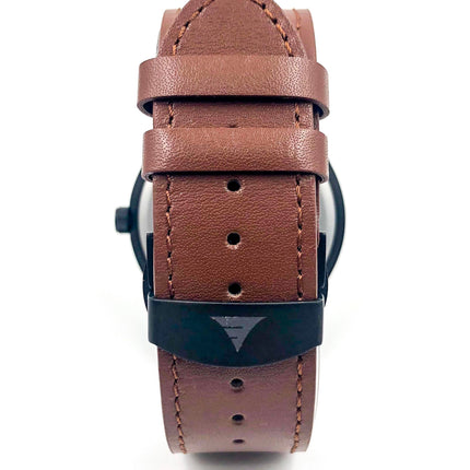Inverness -  Walnut & Brown Leather