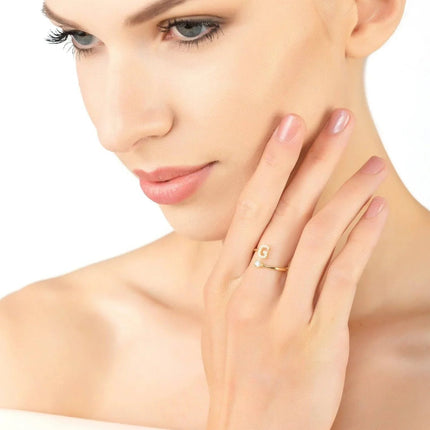 Initial Ring Gold G