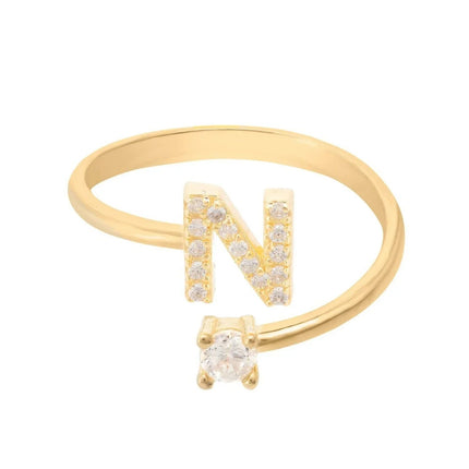 Initial Ring Gold N
