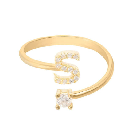Initial Ring Gold S