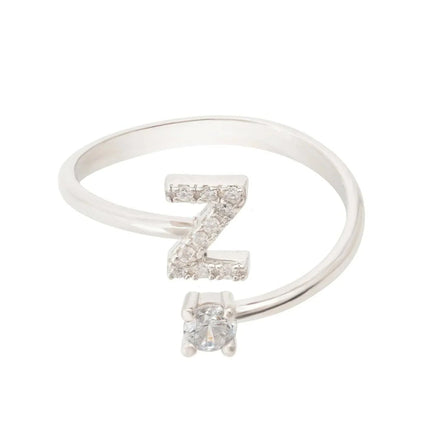 Initial Ring Silver Z