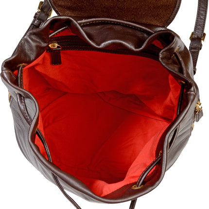 Leah Leather Backpack