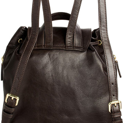 Leah Leather Backpack