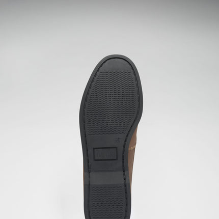 Boat Loafers, Light Brown Leather