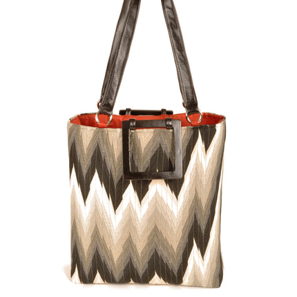 Flame Black  Large Tote
