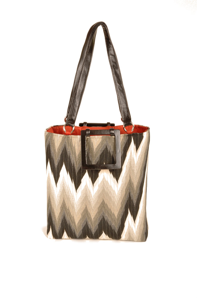 Flame Black  Large Tote