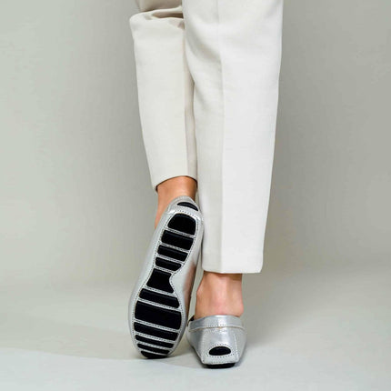 Angico Calf Beige Leather Penny Loafers – Flat