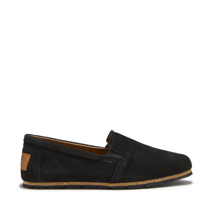 Tyre Sole Espadrilles, Black Suede